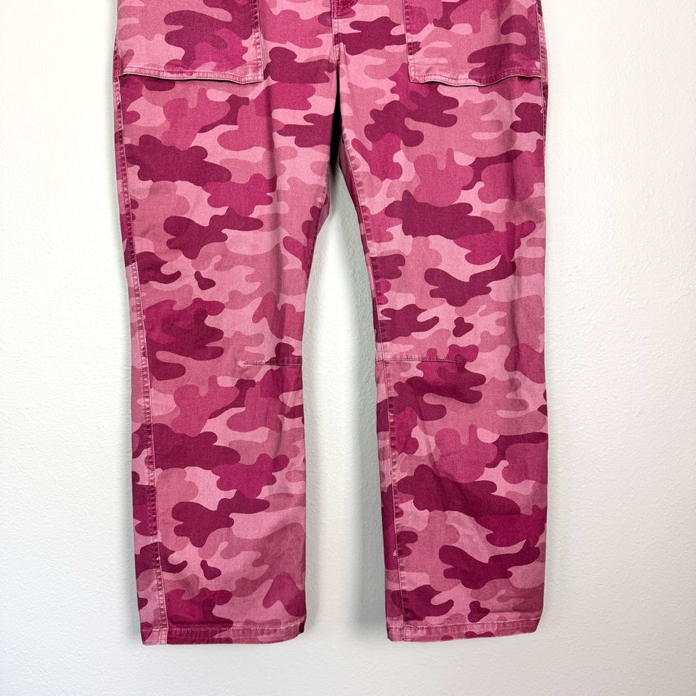 Sundance Ariel Rose Pink Camo Pants Size 16 - Picture 4 of 8